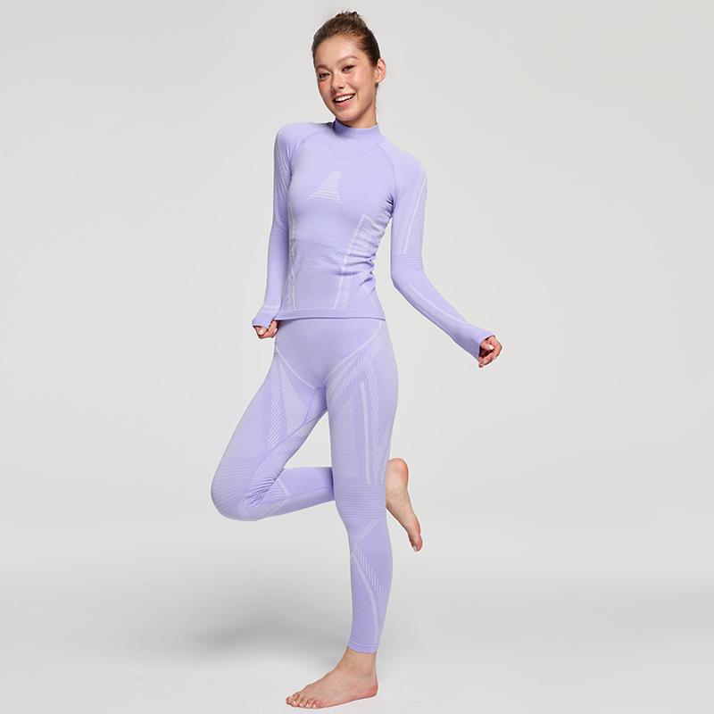 Men's & Women's Quick-Dry Skiing Cycling Hiking Sweat-Wicking Warm Thermal Underwear Set for Autumn/Winter