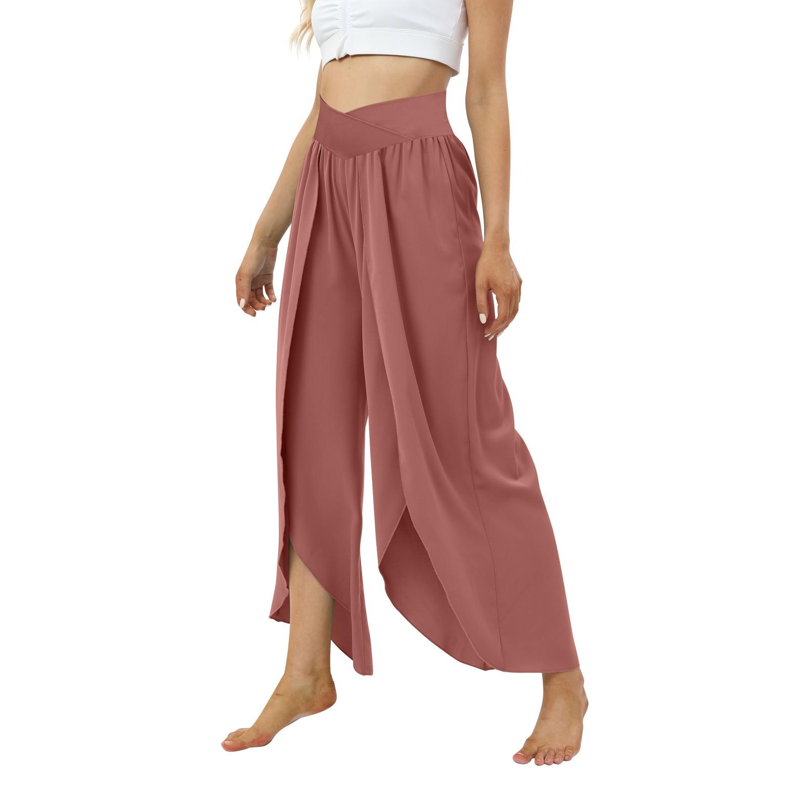 

Женские однотонные повседневные брюки с эластичной резинкой на талии, облегающие спортивные женские брюки L