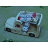 Sylvanian Families Camping Car Toy Set for Ages 3 and Up, ST Mark Certified, Dollhouse Accessory