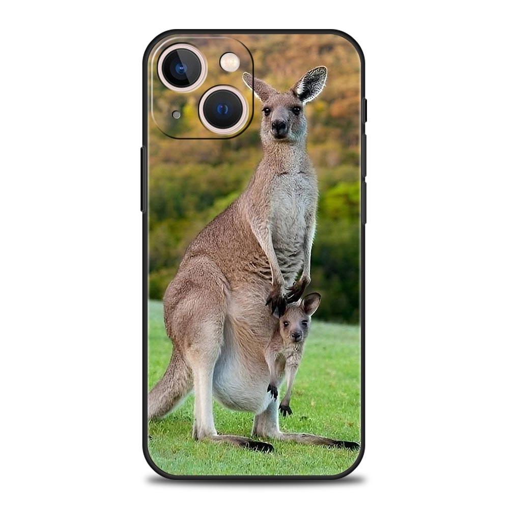 

Phone Case For iPhone 17 16e 15 14 13 12 11 Pro Max SE 7 8 Plus Shell iPhone 16 Soft TPU Cover Strong Kangaroo iPhone 14 Pro