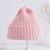 Korean Style Baby Knitted Hat Wool Pullover Cap Sweet Knitted Beanie Hat  Winter