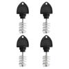 4Pcs Draft Beer Faucet Brushes Overnight Faucet Cleaning Plugs Faucet Sanitation Brush Accessories for Home Use