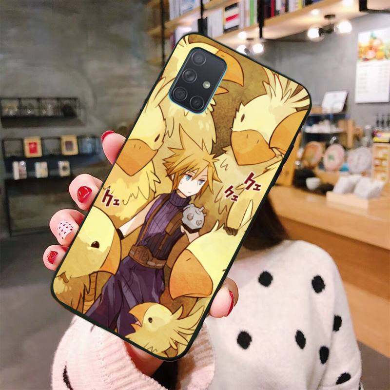 USAKPGRT Final Fantasy VII FF7 Anime Telefon Fall Für Samsung Galaxy A21S A01 A11 A31 A81 A10 A20E A30 A40 A50 a70 A80 A71 A51