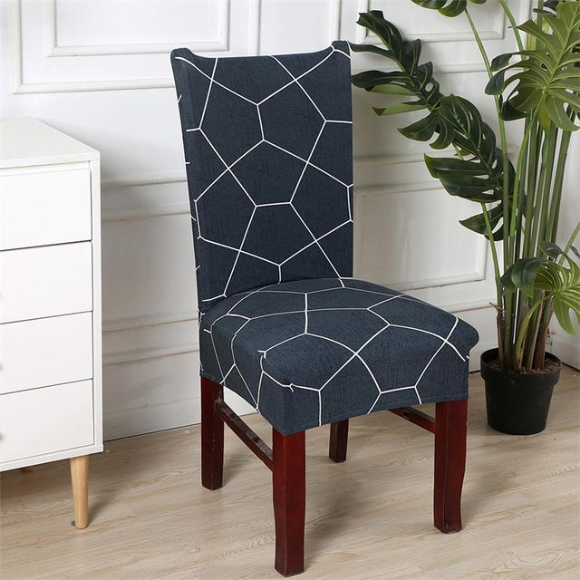 Elastic Chair Slipcover Case Stretch Chair Covers For Wedding Hotel Banquet Dining Room Spandex Dining Chair Cover