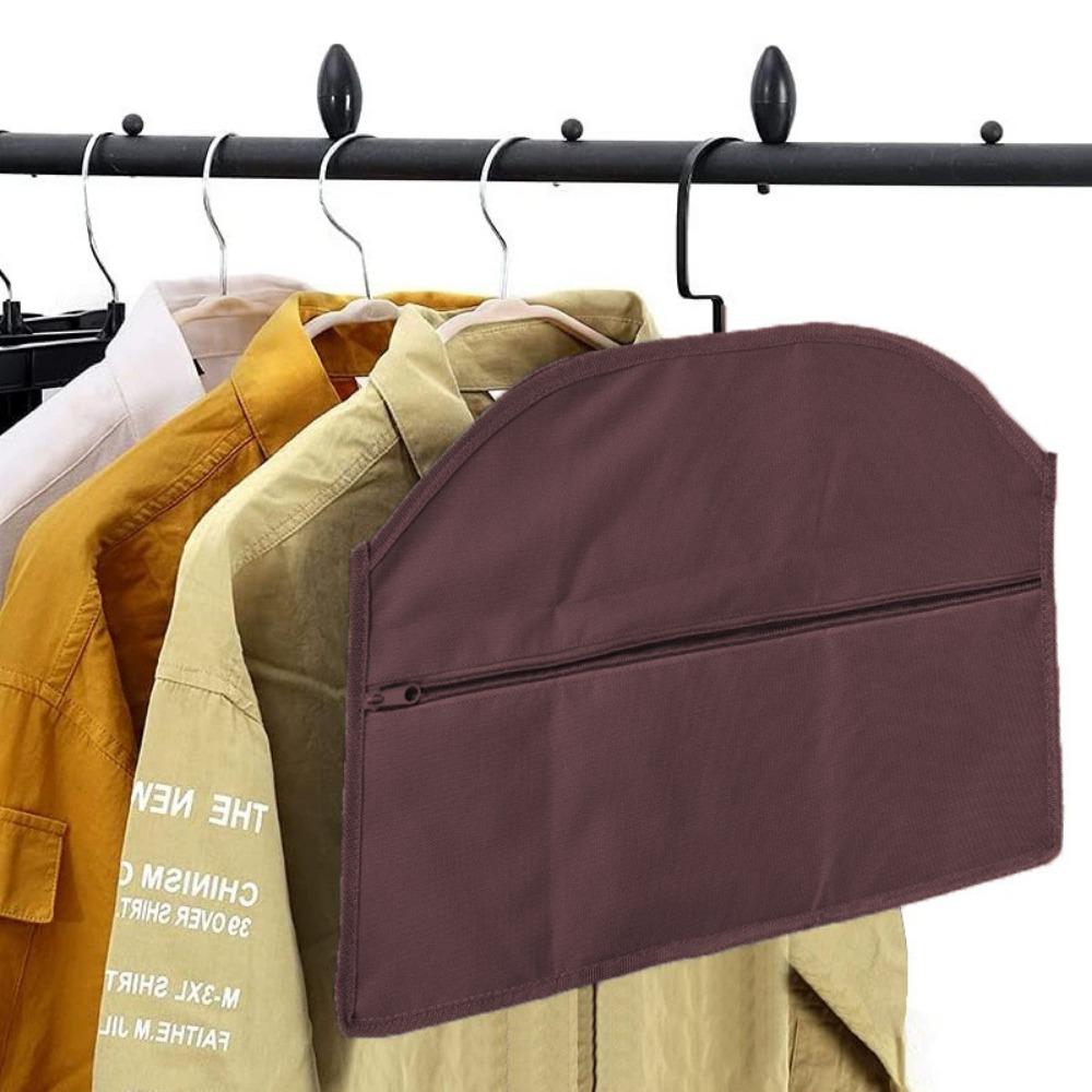 Waterproof Hide Pocket Safe Zipper Pouch Valuables Storage Bag  Under Hanging Clothes