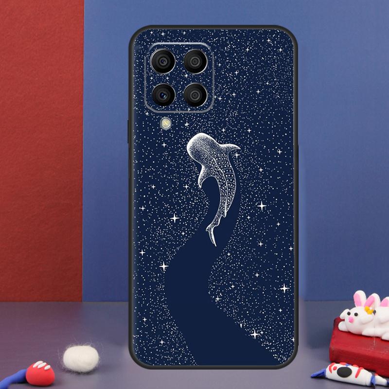 Whale Sharks Fish Case For Samsung Galaxy M54 M34 M14 M21 M31 M51 M12 M32 M52 M13 M23 M33 M53 M20 M30s Cover