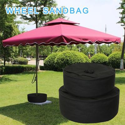 Sandbag for Umbrella Base Canopy Weight Bag 15" Round Sandbags for Outdoor Sunshade Beach Tent