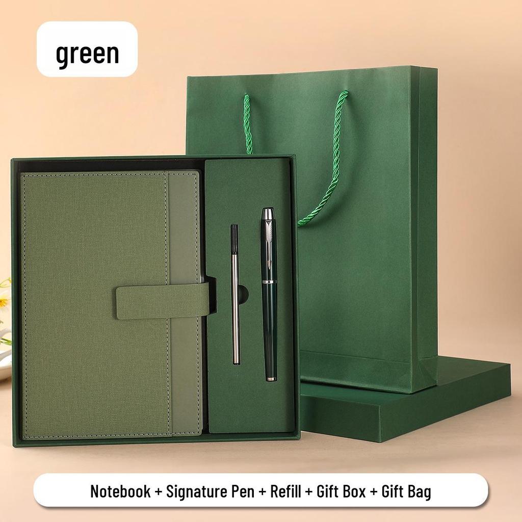 Custom Printed Business Notebook Gift Set for Office Meetings & Corporate Events