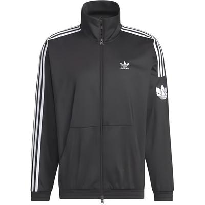 Originals RT TT U2 Comfortable Sports Casual Windproof Retro Stand Collar Striped Jacket Unisex Jacket Black JL8396