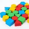 Wooden Geometric Shape Matching Game for Children's Education and Parent-Child Interaction