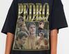 PEDRO PASCAL Shirt, Actor Pedro Pascal Shirt Retro 90s, Narco Pedro Pascal Fans Gift, Pedro Pascal Tribute Celebrity Shirt