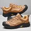 Outdoor Shoes Men's Autumn and Winter New Sports and Leisure Shoes Bag Head Platform Shoes Men's Non-slip Hiking Shoes Large Size