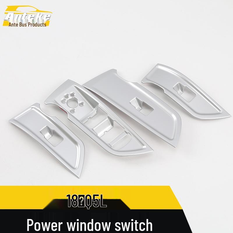 18 Q5L Car Lifter Glass Switch Decorative Frame for Door Armrest