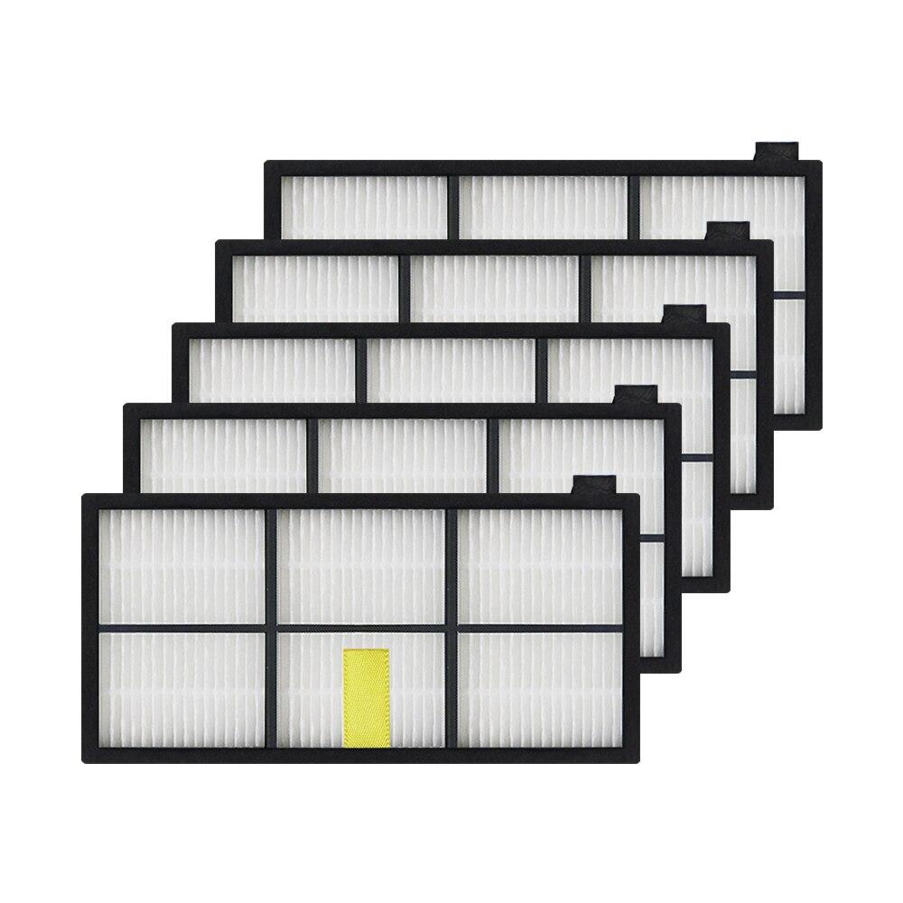 5pcs Heap Filter Kit for iRobot Roomba 800 900 Series 870 880 980 Vacuum Cleaner Accessories Parts Replacement