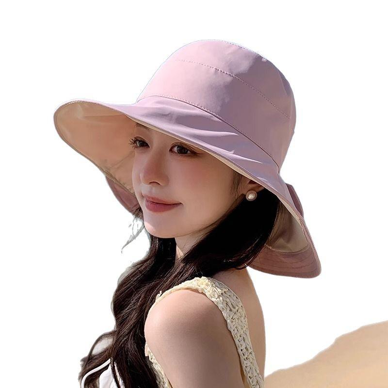 Summer Sun Hat for Women In Spring and Summer Korean Versatile Fisherman Hat New Outdoor Sun Protection Face Covering Sun Hat