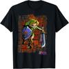 Μπλουζάκι με Πορτρέτο Δράσης του Link από το Majora's Mask