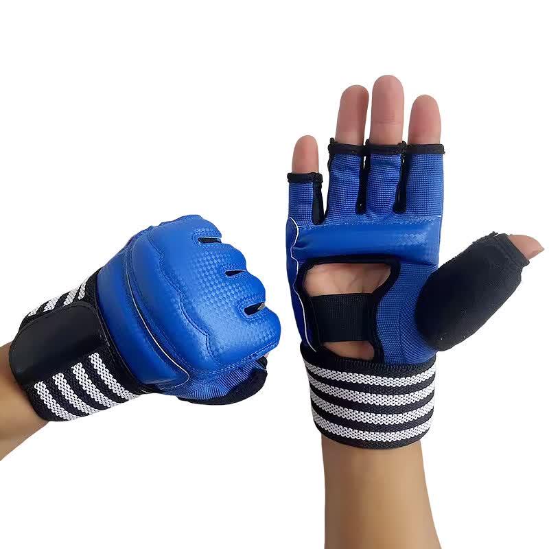 TLXT Taekwondo Thickened Breathable Hand & Foot Guards for Kids