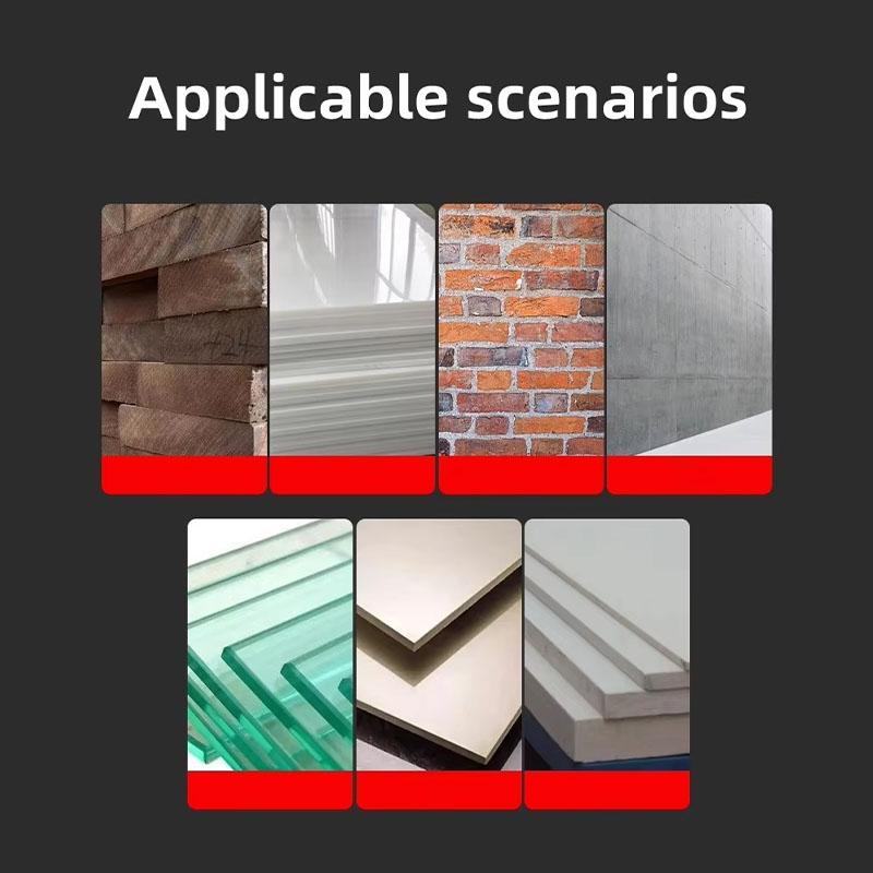 Upgraded Four-edged Sawtooth Drill Bit Professional Carpentry Tools For Glass Ceramic Concrete Brick Metal Drill Bit Set