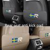 cvtwp8 Car Interior Seat Back Anti Child Kick Protector Pad Auto Storage Accessories For Volvo V50 S60 XC60 S40 XC40 XC90 V70 XC70 C30