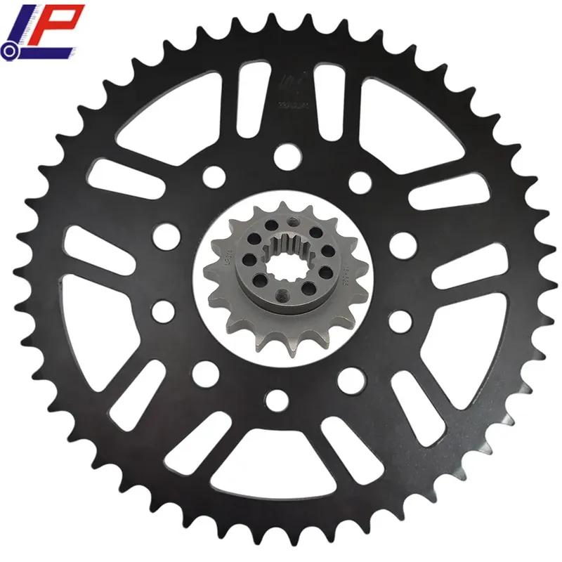 525 Motorcycle Front Rear Sprocket Kits For Honda XRV750 XRV 750  Twin RD07 1990-2003