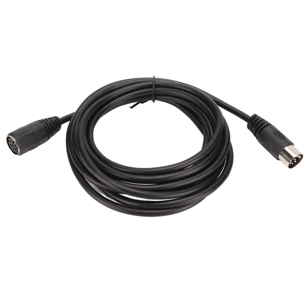 Big DIN Adapter Cable 8 Pin Male To Female Speaker Sound Extension Cord for Microphone AV System 9.8ft