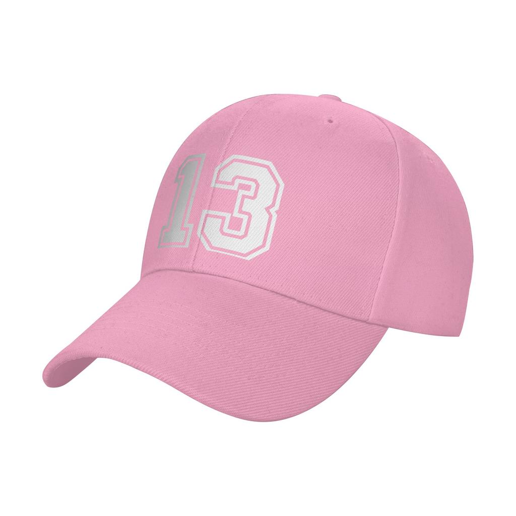 Fashion Number Curved Brim Baseball Cap Street Cool Mesh Cap