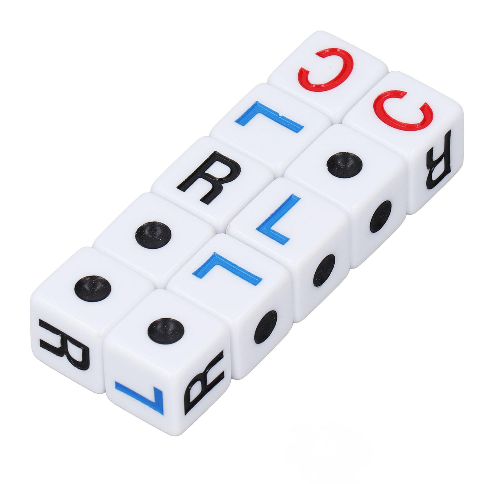 

20pcs Left Right Center Dice Plastic Interesting Left Right Center Dice Game Set for Party