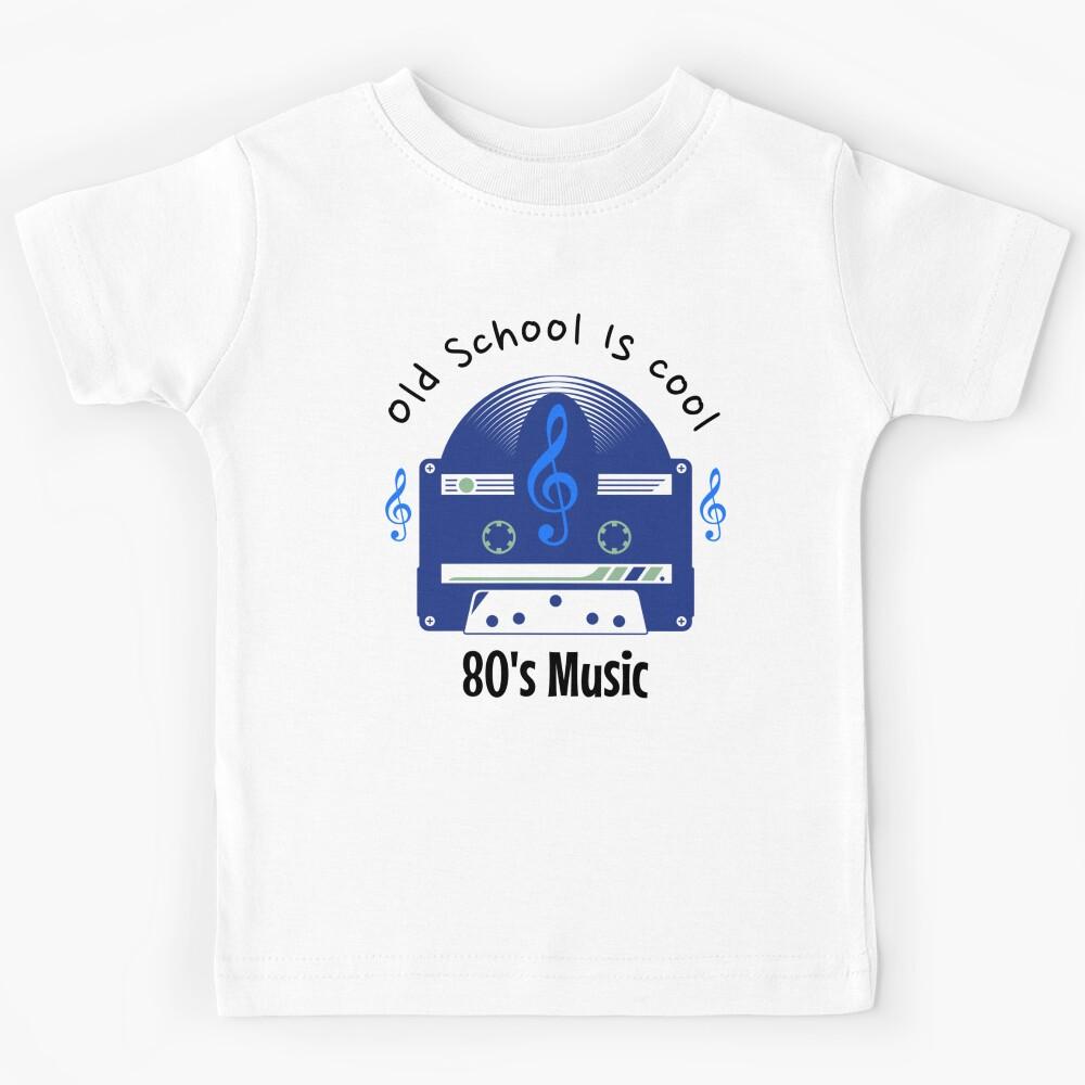Old School Is Cool, Records Are Back Kids T-Shirt 130