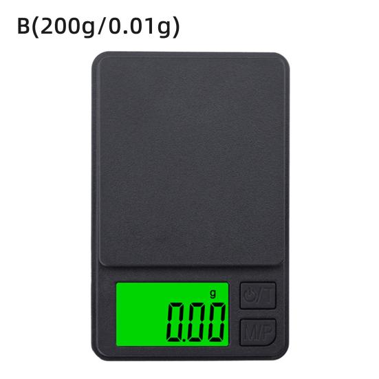 Mini Jewelry Scale 0.01/0.1G LCD Display High Precision Battery Powered Pocket Size Electronic Scale Multifunctional Small Weight Digital Scale