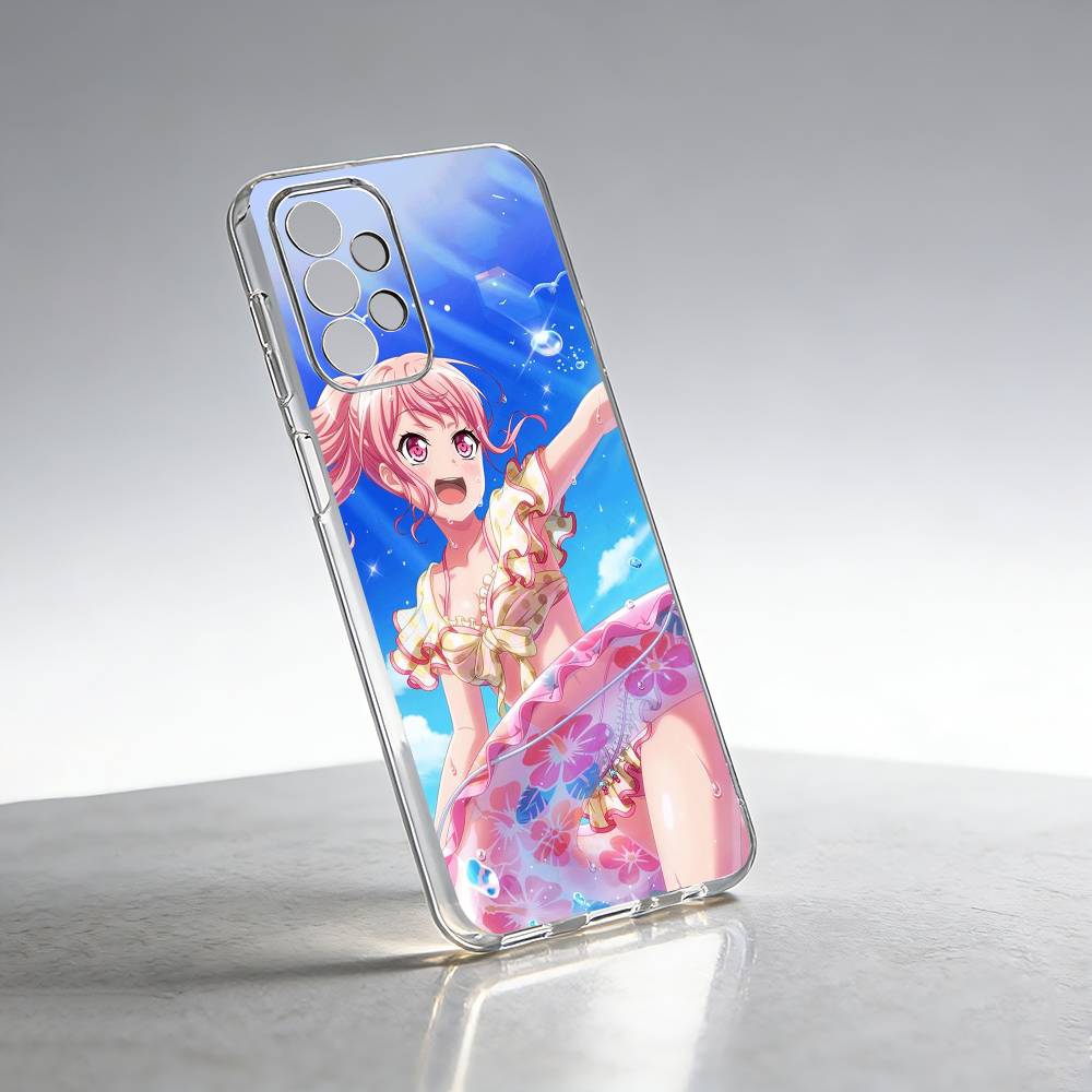 Anime Nijigasaki Phone Case For Samsung S25,S24,S21,S22,S23,S30,Ultra,S20,Plus,Fe Transparent Cover
