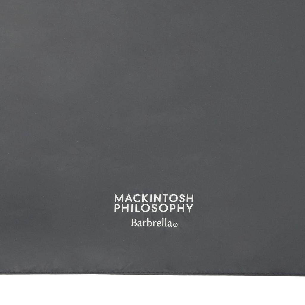 MACKINTOSH PHILOSOPHY Barbrella Sun Protect Folding Ultra Light Heat UV Black Umbrella, Lightweight, Blocking, Blocking, Protection, 60cm, Plain,