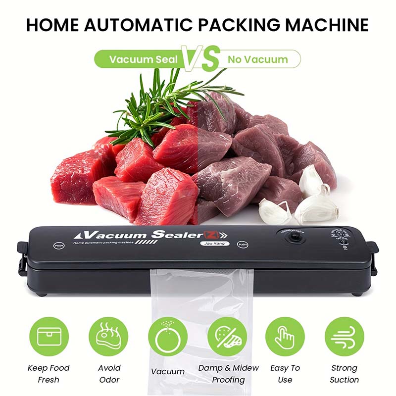 Vacuum Sealer Machine EU Plug Free Gift 10pcs Saver Bags Kitchen Vacuum Packer Machine Small Sealing Machine Food Vacuum Sealer