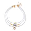 Mermaidcore Mermaid Tail Starfish Heishi Beads Pendant Necklace for Women Boho Shell Conch Clavicle Chain Beach Jewelry Gift