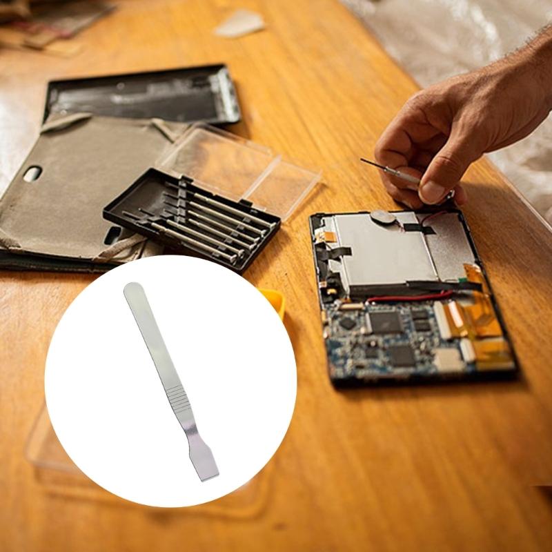 Steel Spudger Battery Pry Tool For Phone Tablet Repair Durability Precise Scrapers For Electronics Maintenance 6pc/10pcs