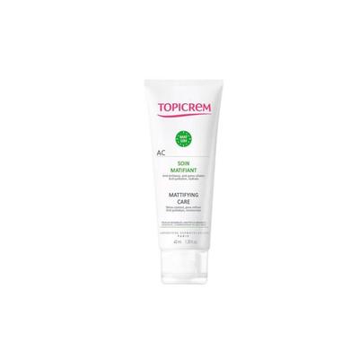 Mattifying Treatment - Topicrem - AC - 40ml - Oily Skin - Non-comedogenic - Moisturizing