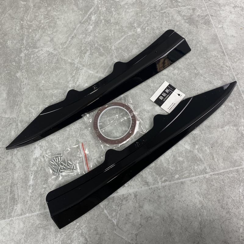 PSM Style Gloss Rear Bumper Side Splitter For BMW 3 Series M Pack F30 F31 320d 325i 330i 330d 340i 2012-2019 Bodykits Tuning