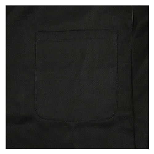 Seven Esthe Frill Apron, Black, Uniform, Salon Apron, Nail Apron, Work Apron, Professional Apron, Staff Apron, Cafe Apron, Solid Color Apron, Workwear