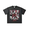 260 GSM Double Yarn 32 Count 100% Cotton Demon Slayer V81 Hashiras Print Unisex Heavy Cotton T Shirt