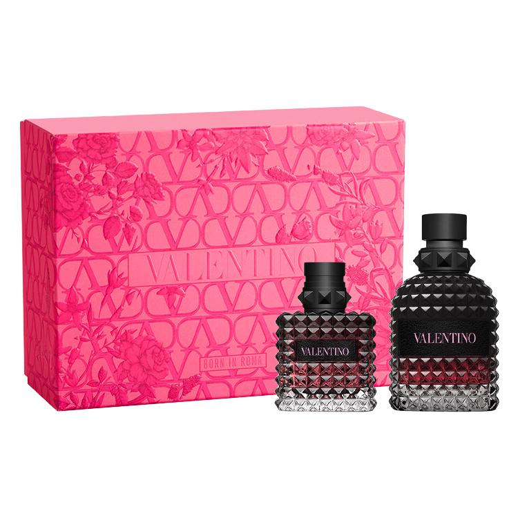 Valentino Adventure Miss Dark Night Sir Perfume Sets Eau De Parfum EDP Vanilla Jasmine 30ml+50ml Two-Piece Set: 30ml Perfume+50ml Perfume