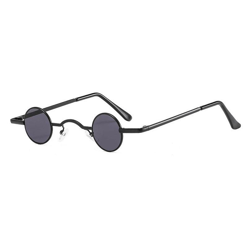Trendy Retro Small Round Frame Sunglasses - Fun & Quirky Douyin-Inspired Design
