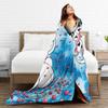 Cartoon D-Diddl Soft Blanket  Students Plush Throw Blanket Funny Couch Bed Flannel Bedspread Sofa Bed Cover