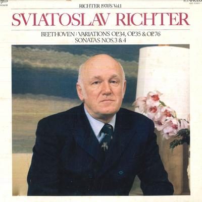 LP Record SVIATOSLAV RICHTER - Richter 1970's Vol. 1: Beethoven VIC53012 MELODIYA 1980 Japan Obi Classical Used