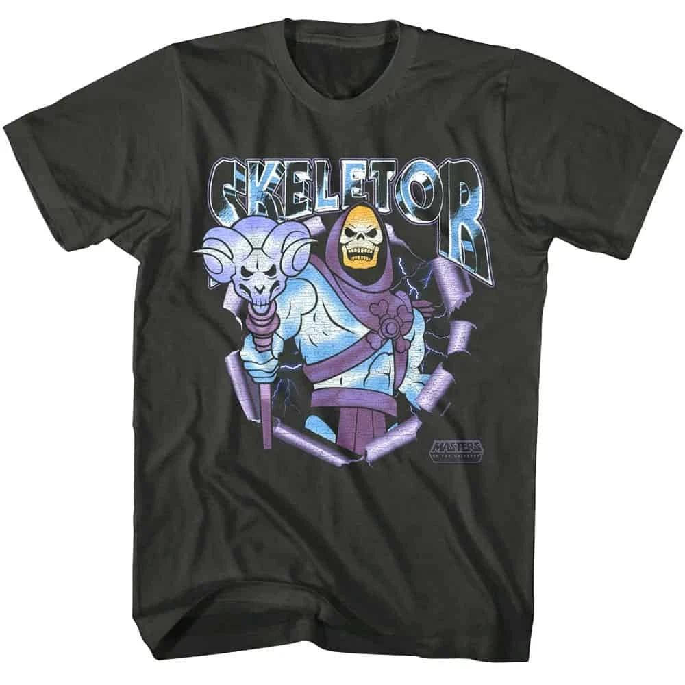 

Skeletor Bursting Through Men s T Shirt L