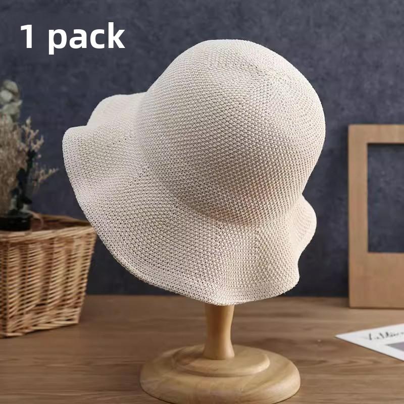 Sun Hat Women Straw Garden Style Wide Brim For Beach Summer Outdoor Relaxation