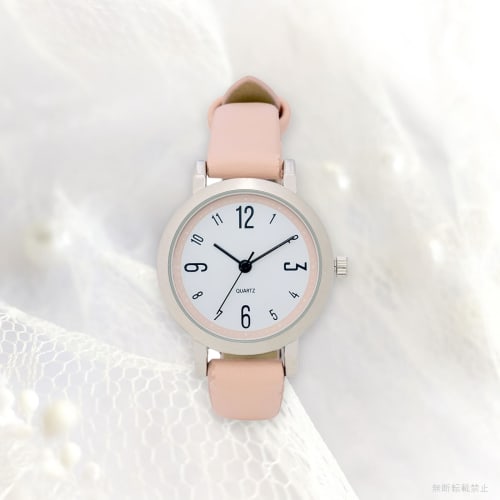 Fieldwork Women's Analog Watch with Leather Strap, Pink Pick, PP014-2