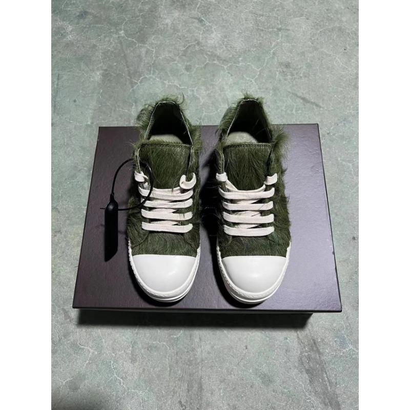 Marken Herrenschuhe Lässige Damen Fellschuhe Qualität Klassisches Rotes Pferdehaarleder Low-Top Sneakers Modedesigner Luxusschuh