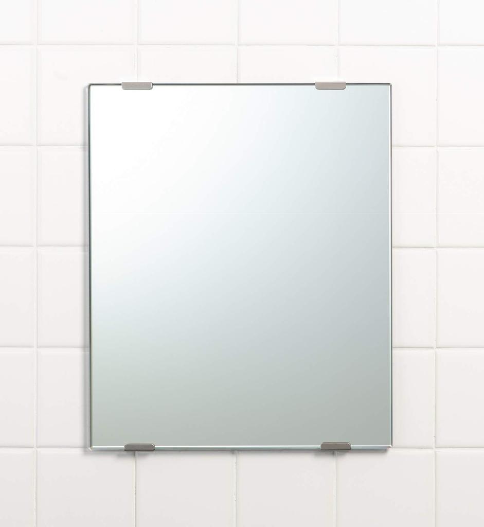 Topre Heavy Duty Shatterproof AR Replacement Mirror for Bathrooms and Washrooms Height 363 X Width 303 X Thickness 5mm AR-1