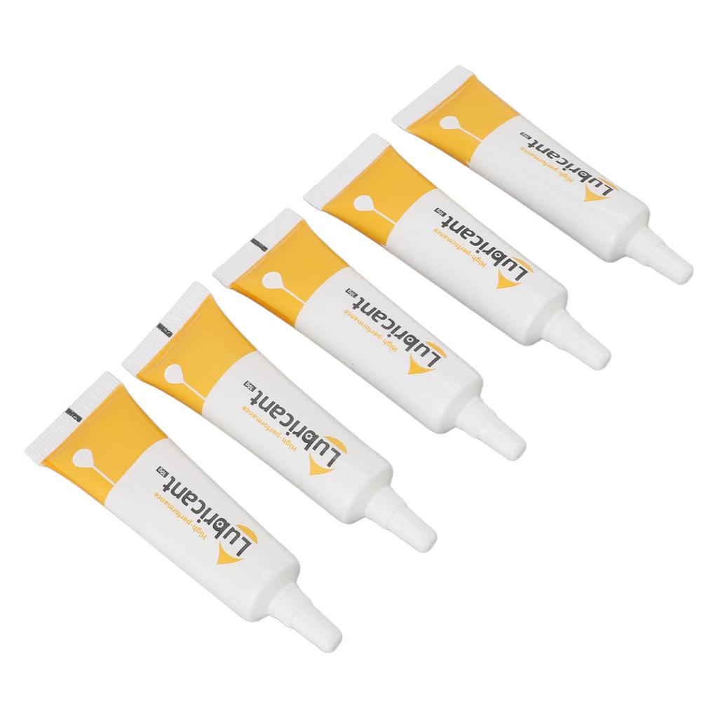 5 ks 10g Mazivo na zip Vodotěsné Dlouhotrvající Univerzální Čiré Nezanechávající skvrny Mazivo na zip pro