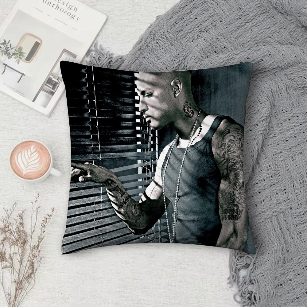 Singer B-Booba Futur Pillow Case Square Double-Sided Printing Short Plush Sofa Cushion Cover Bedroom
