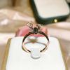 European and American Gold segment Jewelry Creative Personality Elk Ring  Color Protecting Ring